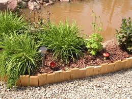 Wooden Garden Edging Ideas