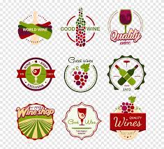 Red Wine Wine Label Icon Creative Wine