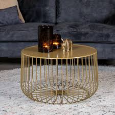 Modern Coffee Table Senna Gold Furnwise