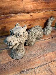 Stone Garden Chinese Dragon 3 Piece Set