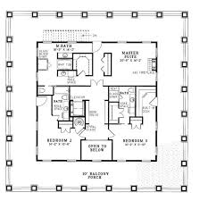 Southern Plantation House Plan 153