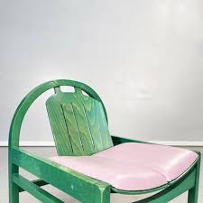 Green Wood Argos Armchairs