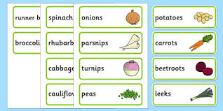 Vegetable Patch Signs And Labels