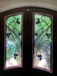 D 49 Fl Art Nouveau Stained Glass