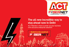 act fibernet launched in delhi 100mbps