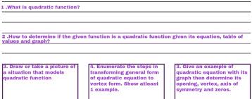 Po Yannnn What Is Quadratic Function