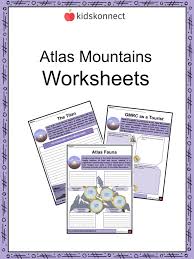 Atlas Mountains Worksheets Geology