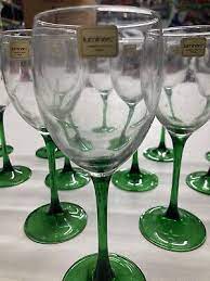 Vintage Luminarc Wine Glasses Set Of 12
