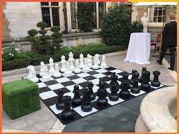 Giant Chess Set Hire London