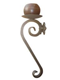 Decorative Metal Wall Candle Sconce