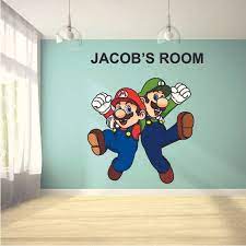 Mario And Luigi Super Mario Bros Wall