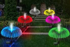 Solar Powered Colour Changing Garden