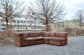 Vintage Brown Sofa From Rolf Benz