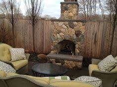 140 Best Outdoor Fireplace Designs
