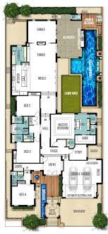 Split Level Floor Plan Perth Narrow Lot