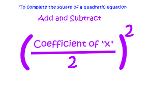 Quadratic Equations Solve By