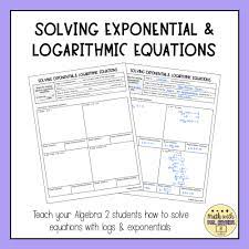 Logarithmic Equations Guided Notes