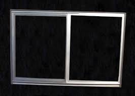 Aluminum Slider Basement Windows