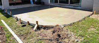 How To Pour A Concrete Patio Learn