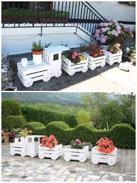 Diy Train Planter Projects Picture