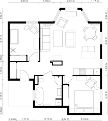 2 Bedroom House Plan Examples