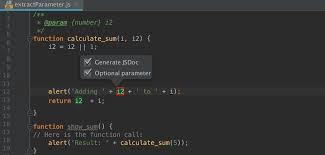 refactoring javascript jetbrains