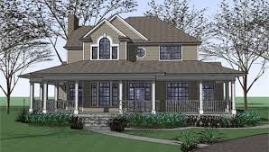 Country House Plan With 3 Bedrooms And