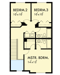 Triplex House Plan With 3 Bedroom Units