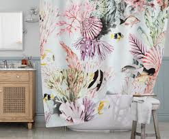 Sea Shower Curtain Sea Creatures