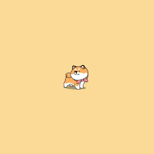 Cute Shiba Inu Dog Cartoon Icon