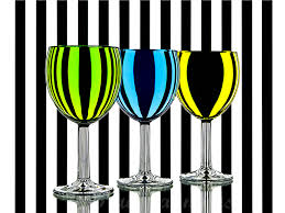 Staggered Glasses Original