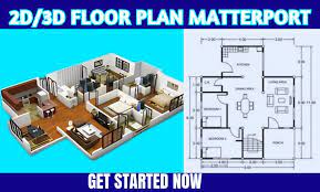Do 2d 3d Floor Plan Matterport