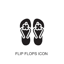 Flip Flops Vector Icon Icon