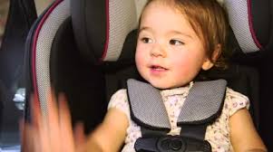 Toddler And Car Seat Stock Footage