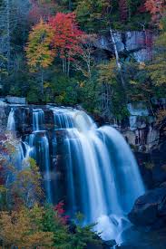 Autumn At Whitewater Falls