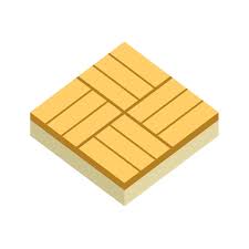 Concrete Paver Block Brick Floor Icon