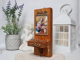 Saint Cecilia Icon Handmade Altar