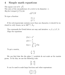 3 Math Equations Intro To Latex