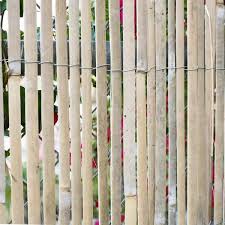Split Bamboo Slats Screening Fencing