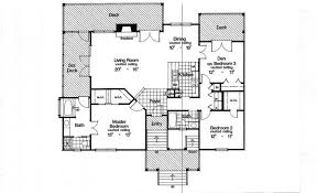 Stilt Home Plan With Vaulted Ceilings