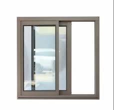 Silver Modern Aluminium Sliding Windows