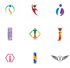 I Letter Logo Design For Icon