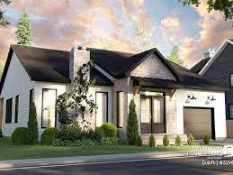 Modern Craftsman House Plan Drummond