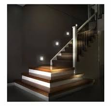 Automatic Stair Lighting System For