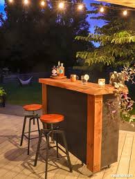 How To Build A Pallet Bar Outdoor