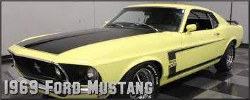 69 Ford Mustang Original Color Paint