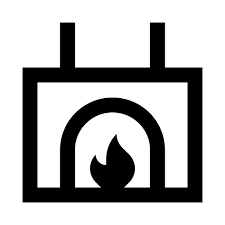 Fire Icon Fireplace Icon Hearth Icon
