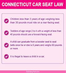 Connecticut Car Seat Laws 2022