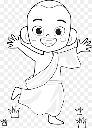 Cartoon Monk Png Images Pngwing
