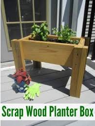Scrap Wood Planter Box Free